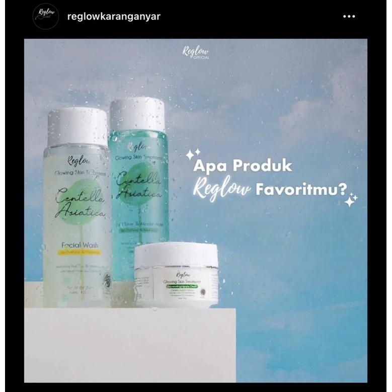 [COD] Reglow Skincare Original Toner Wajah Ori