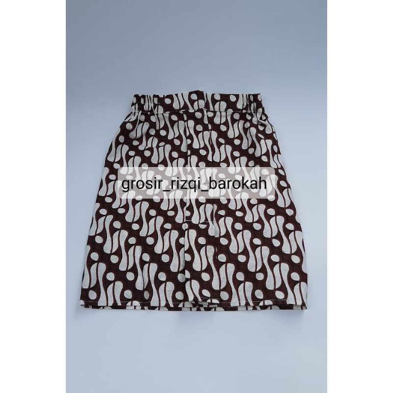 ROK WIRU JARIK INSTAN ANAK MOTIF PARANG KECIL / ANDEROK / BAWAHAN / BAWAHAN ADAT / TRADISIONAL