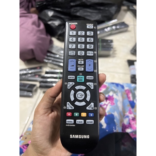 REMOTE REMOT TV SAMSUNG LED LCD AA59-00496A ORIGINAL ASLI