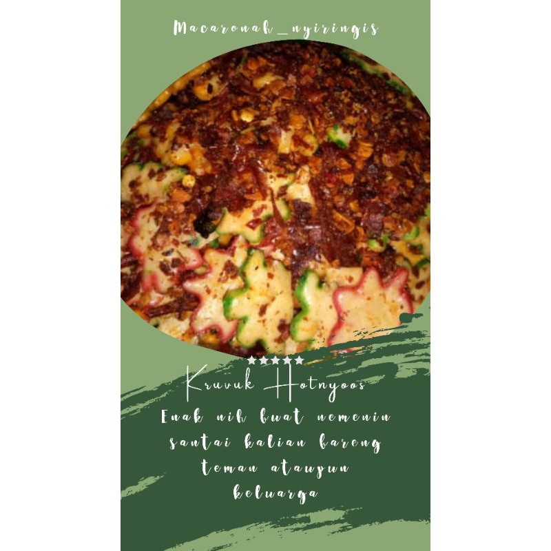 

KERUPUK SEBLAK ALIAS KERUVUK HOOTNYOOS