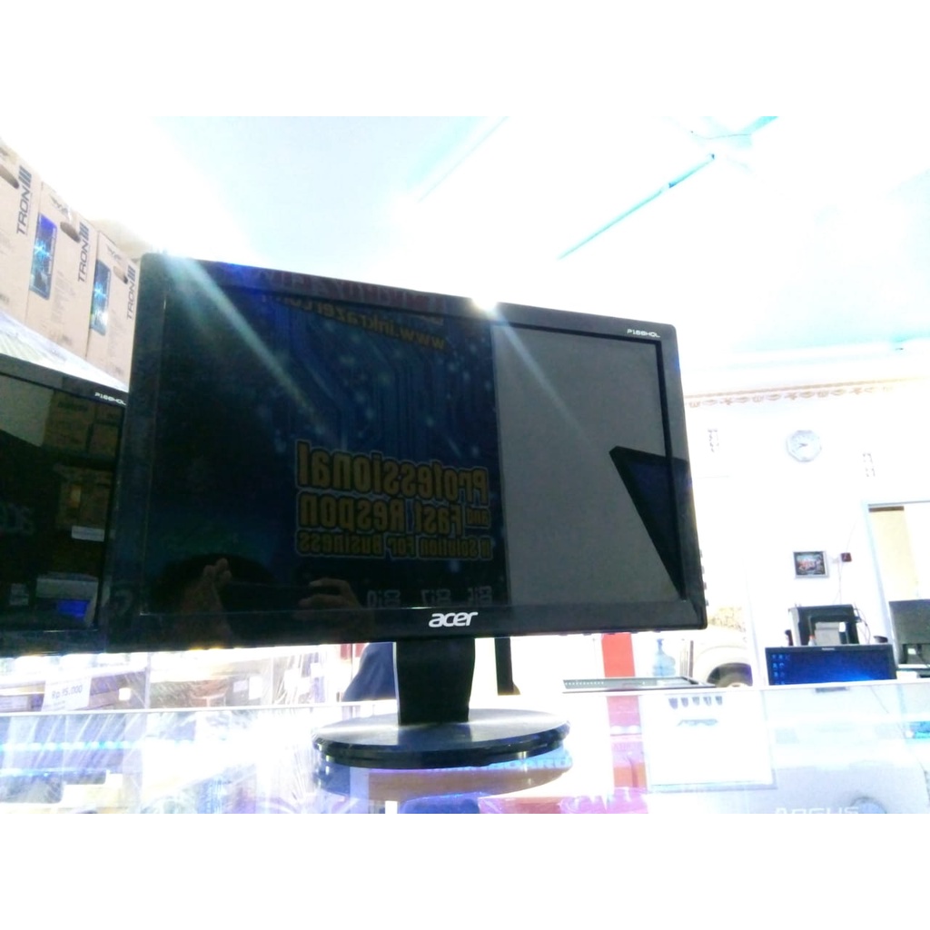 Monitor LCD 16 inch Acer HP BenQ wide screen