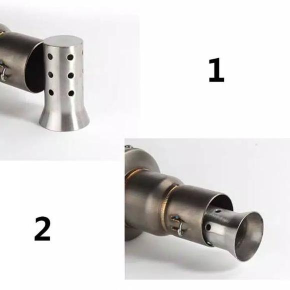 138 DB KILER PEREDAM SUARA KNALPOT INLET 50mm UNTUK SEGALA JENIS KNALPOT AKRAPOVIC YOSHIMURA SC dll.