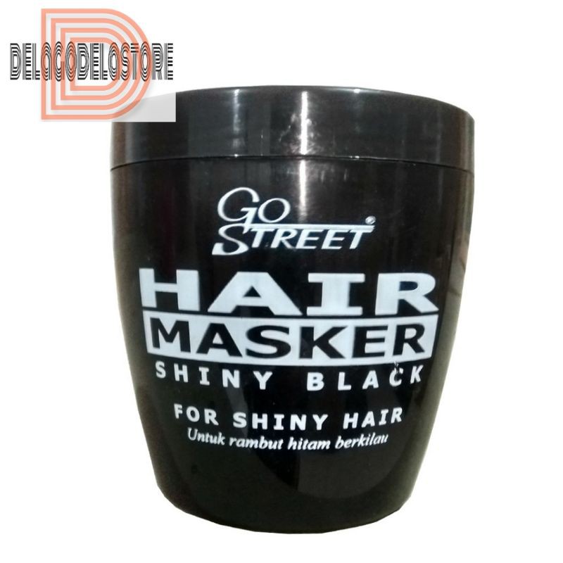 Go Street Hair Masker Shiny Black 500gr / Masker Rambut Go Street