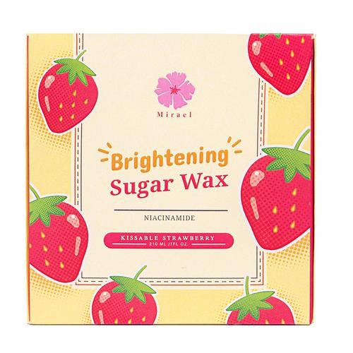 MIRAEL Brightening Strawberry Sugar Waxing Kit