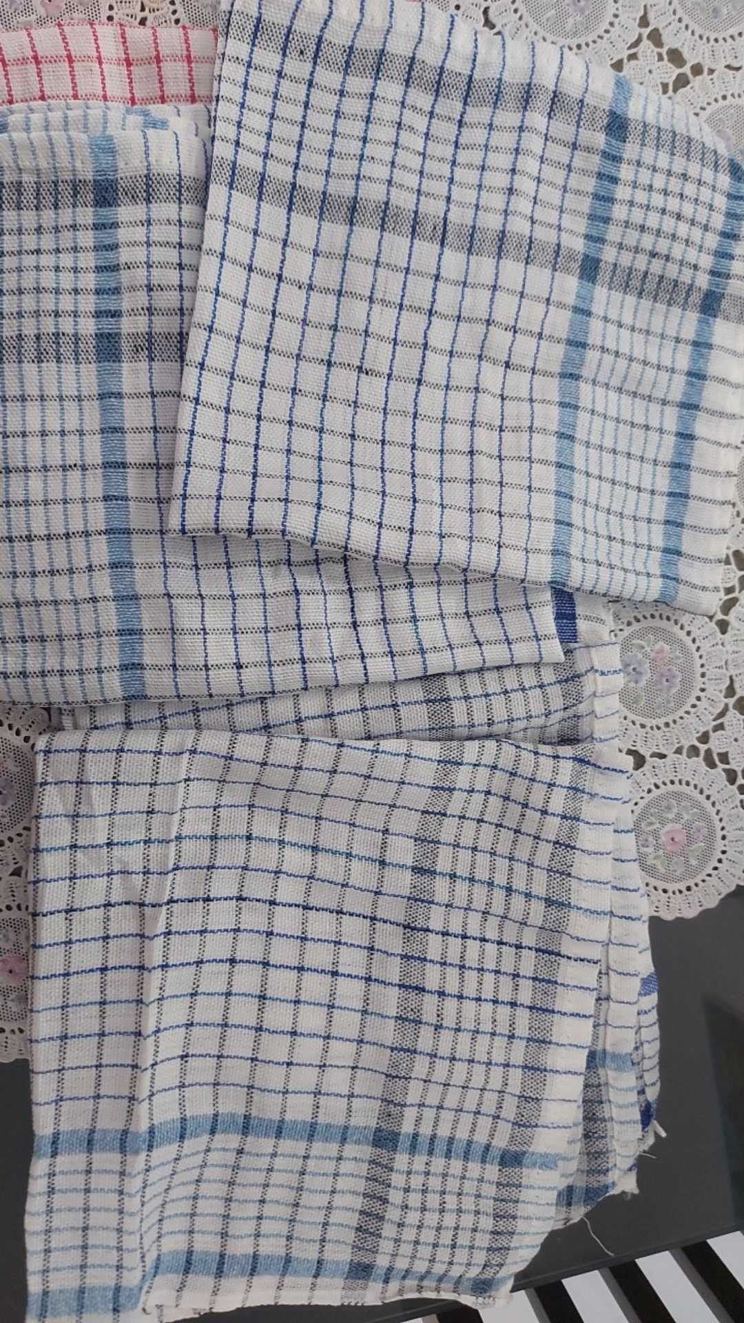 Cod Lap Dapur Serbet Pyramid / Serbet Kotak Lap Meja Makan / Kain Lap Piring Dapur Murah