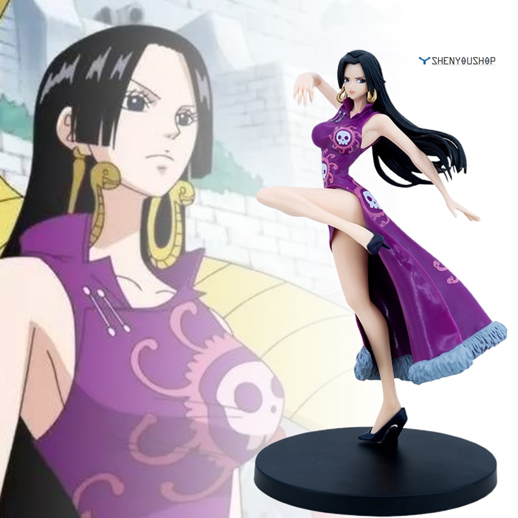 Action Figure Model Anime One Piece Boa Hancock Queen Bahan PVC Untuk Dekorasi