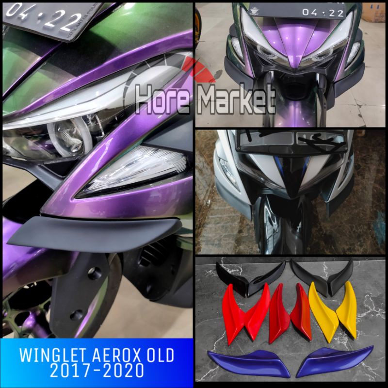 WINGLET AEROX 155 OLD 2017 2018 2019 2020 WINGLET AEROX KEWER