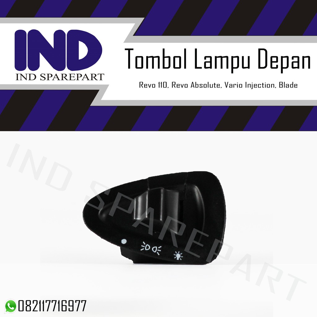 Tombol Lampu Depan Revo 110/Revo Absolute/Blade/Vario Injection