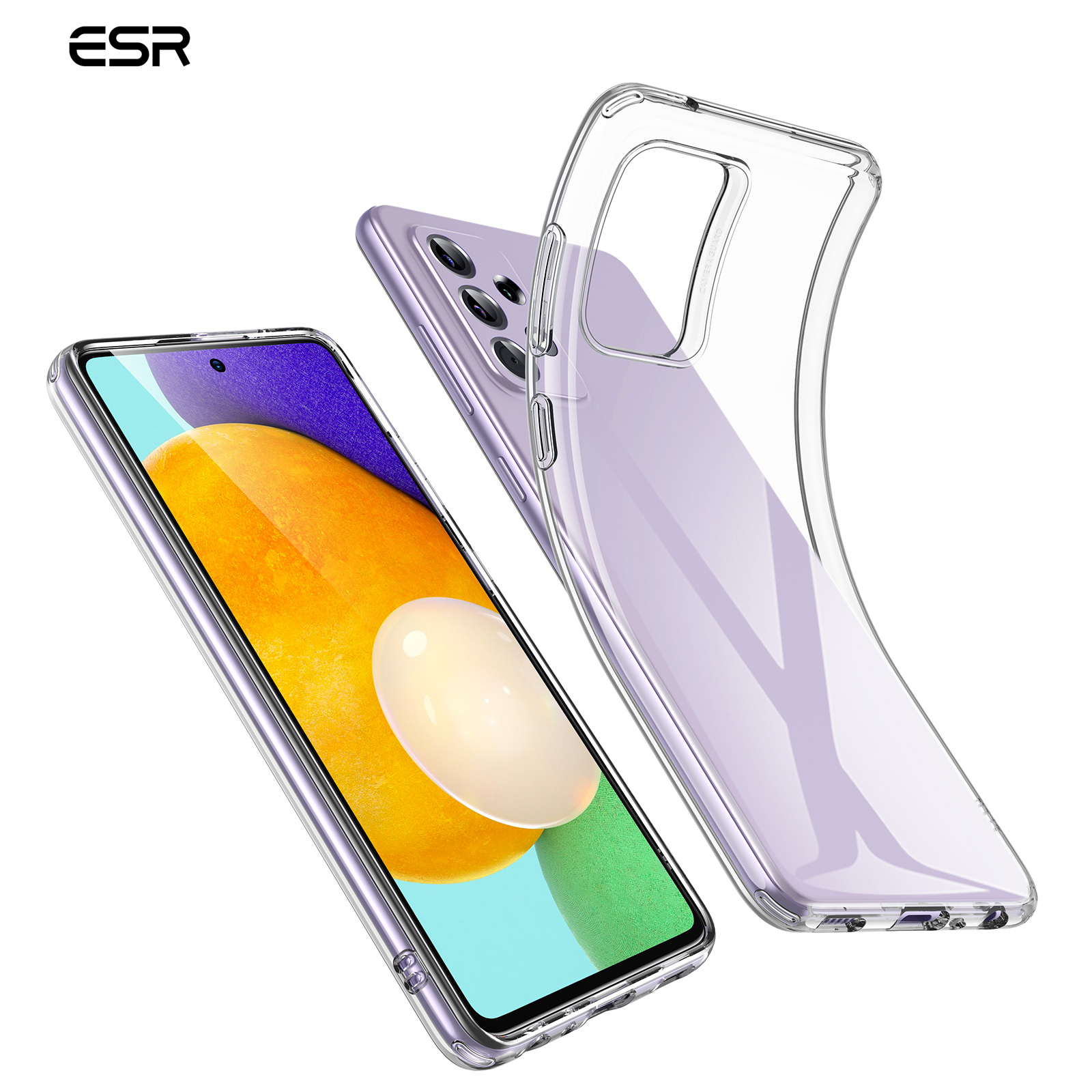 ESR Samsung Galaxy A52 (2021) Project Zero Clear-View Slim Case For Samsung Galaxy A52 (2021) Phone Clear Case