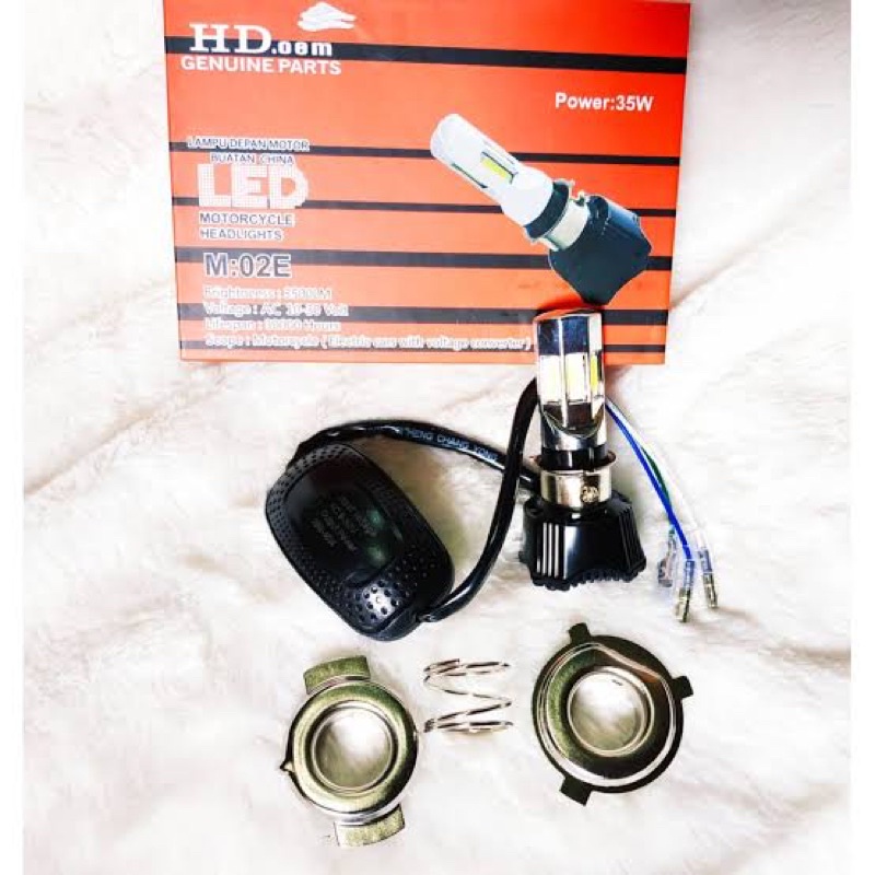 LAMPU LED HD KIPAS 6 SISI NON FLASH