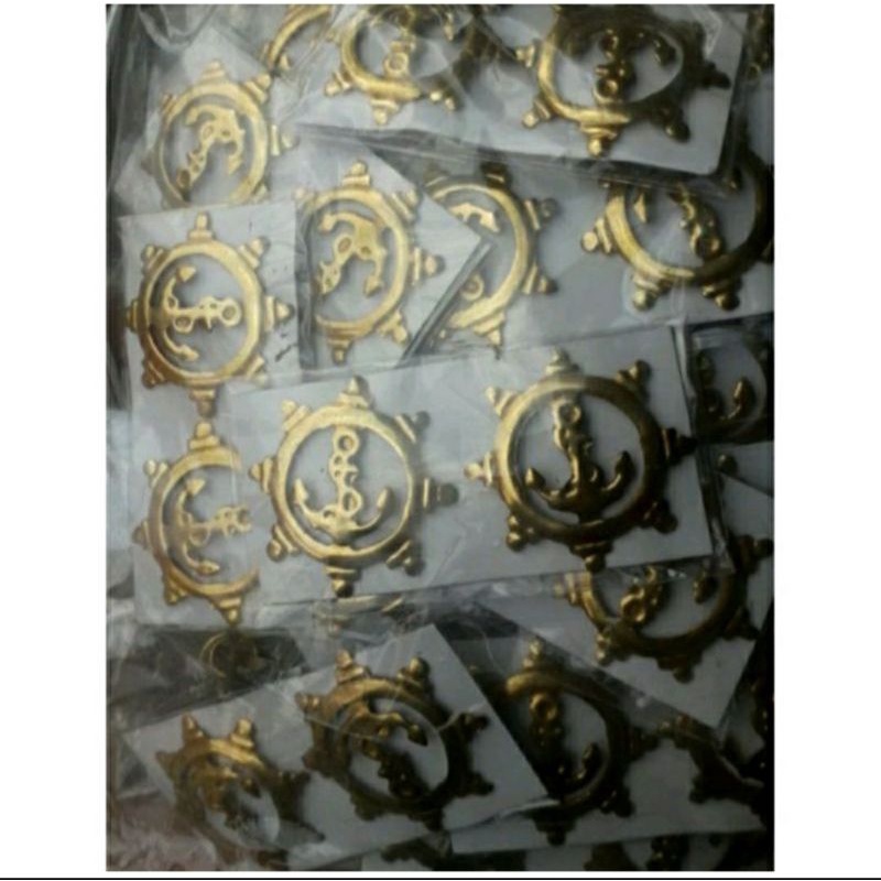 Pin Kerah Atribut Monogram Pelayaran Maritim