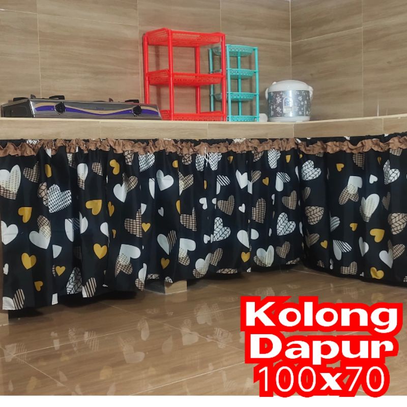 GORDEN KOLONG DAPUR TER LENGKAP MOTIF NYA