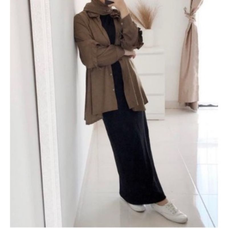 Span dress Busui Span wanita