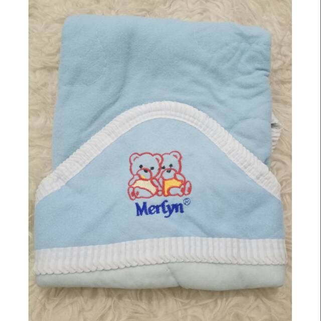 Selimut Bayi / Baby Blanket Topi Soft Color