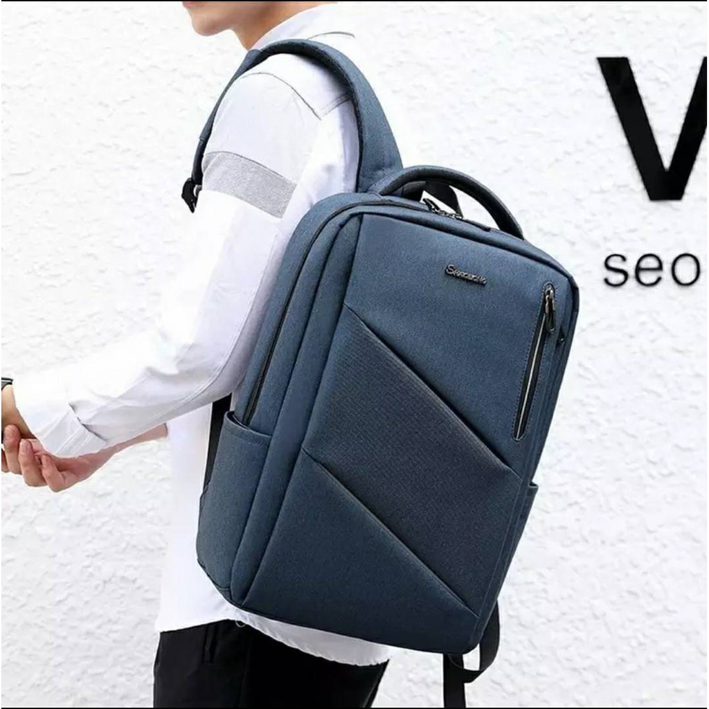 DAEYBAGS_STORE/Tas Pria ZB RDN 069 Distro SHAOLONG/TAS Bandung Ransel Punggung Backpack Cowok Keren Sek BRAN NB-Tp BJ