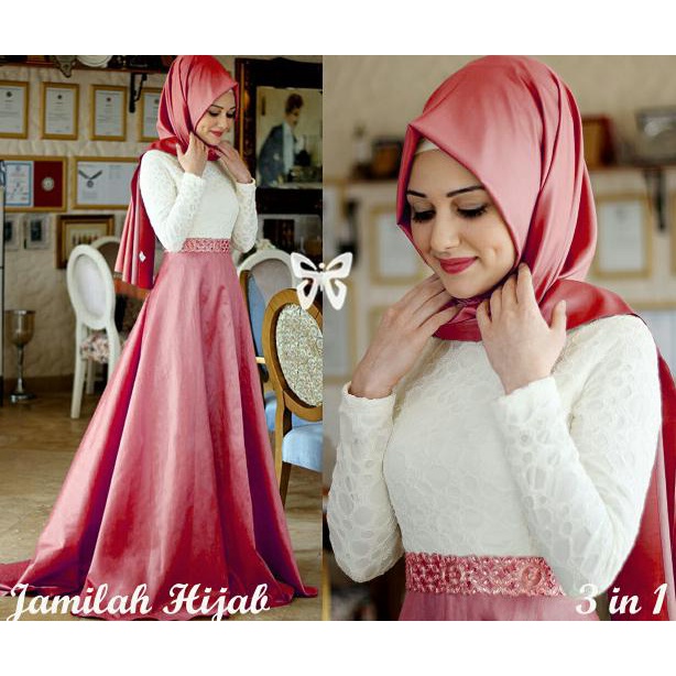 Hijab Jamilah Bordir New _Best Seller