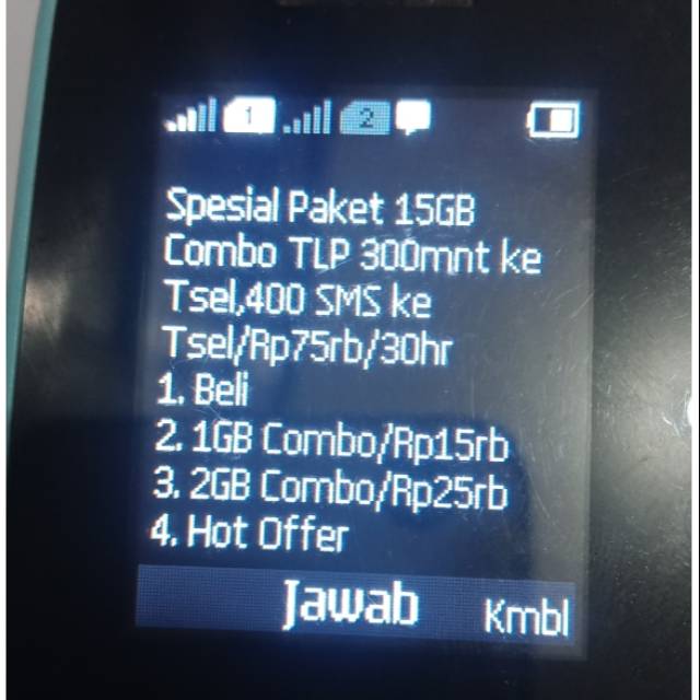 Kartu Sakti Combo 15gb Pulsa 75.000