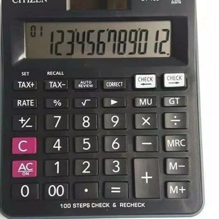 

KALKULATOR CITIZEN CT 169 - CALCULATOR TYPE CT - 169 ||BAQQ8 Terbaru