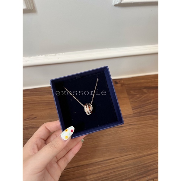 Swarovski Further Pendant Necklace - kalung wanita