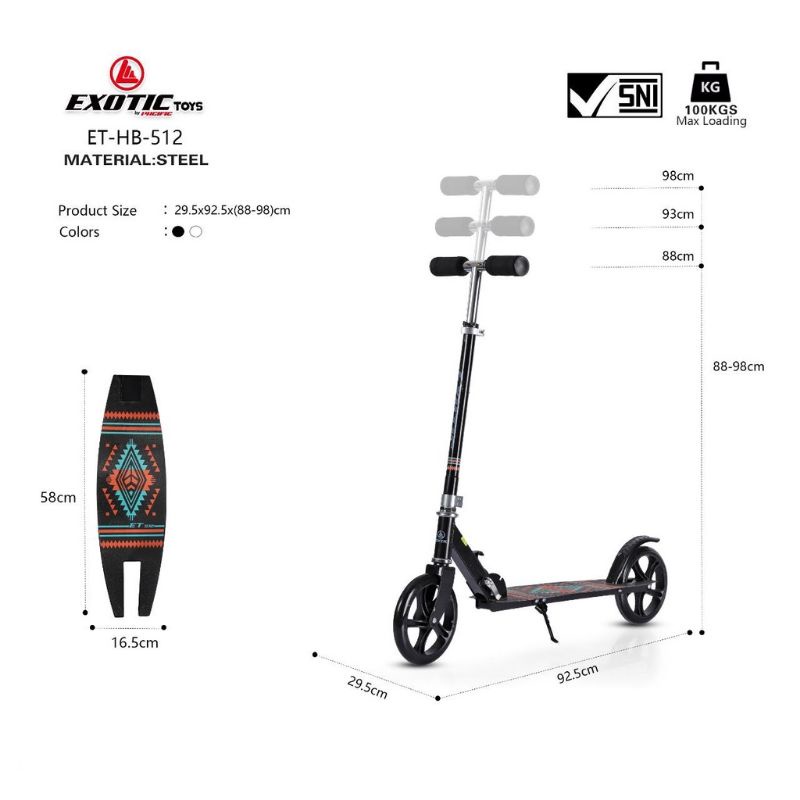 scooter exotic hb 512