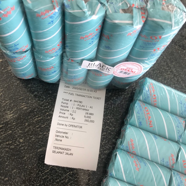 

Kertas Thermal Roll Print Tanpa Tinta untuk EDC / Ukuran 57 x 30