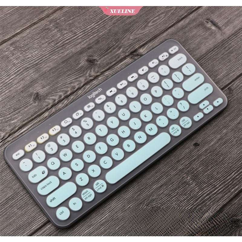 Cover Pelindung Keyboard Bahan Silikon Anti Debu Untuk Logitech k380 10 Inch (ZXL)