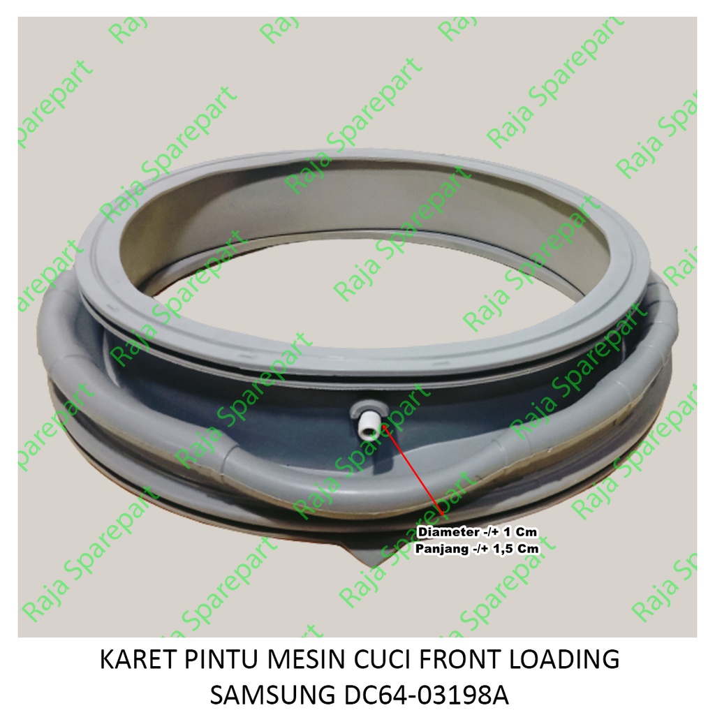 KARET PINTU MESIN CUCI FRONT LOADING SAMSUNG DC64-03198A