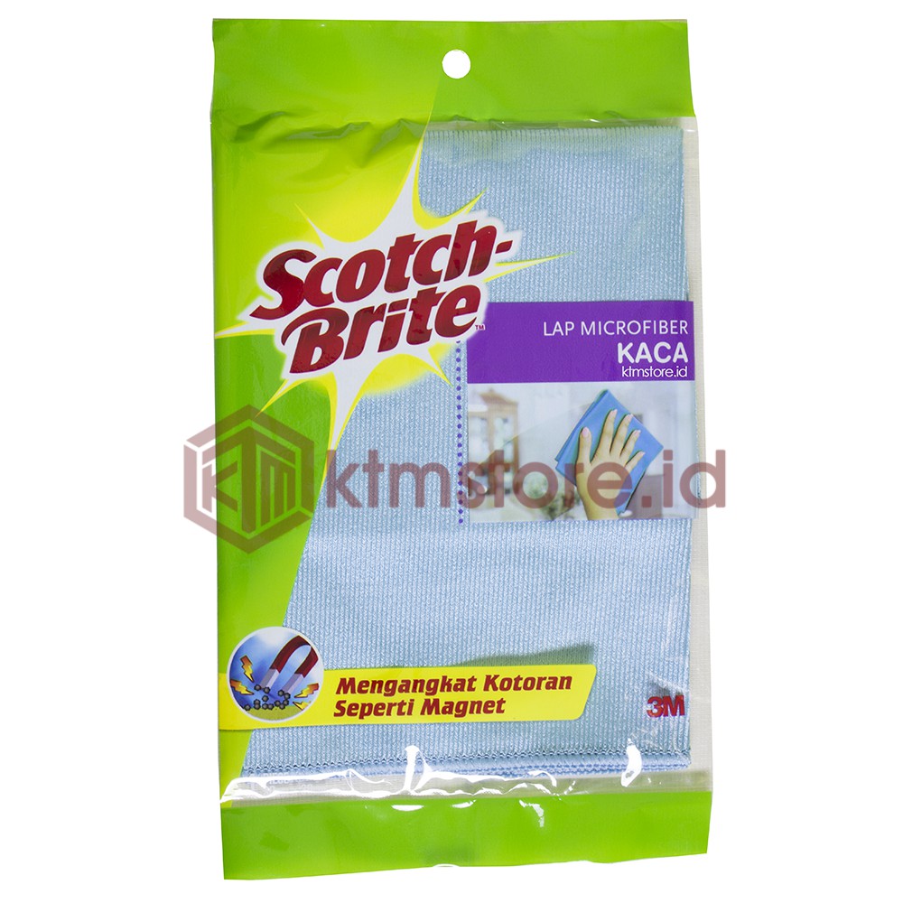 3M Scotch Brite Lap Kaca Microfiber Bahan Kain ID-81