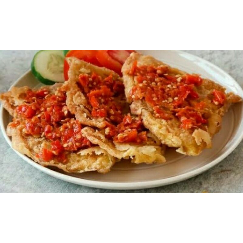 

telor geprek