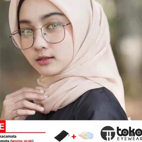 Ready 6IH KACAMATA FRAME ARIANA UNTUK PRIA & WANITA + LENSA MINUS ANTI RADIASI KOMPUTER 