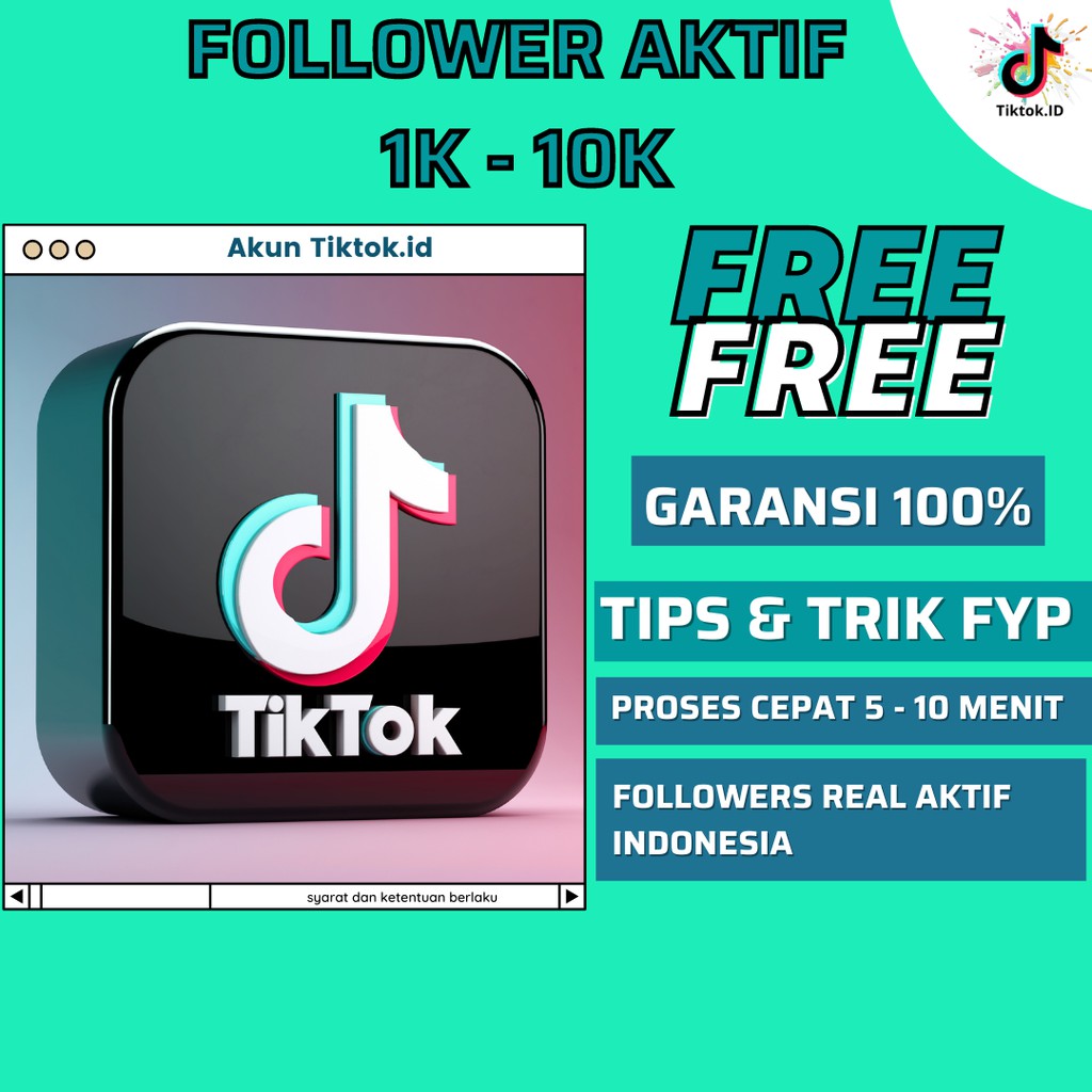Jual Akun TikTok murah aman terpercaya akun real follower followers real indo indonesia 1k sampai 10 k aktif Akun TikTok FYP Akun bisa Live Streaming