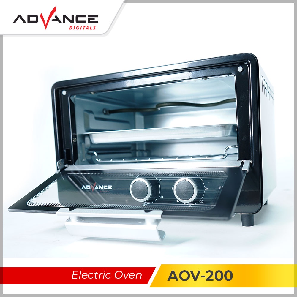 Advance Oven Listrik 12L 500W Multifungsi AOV200 Garansi 1 Tahun