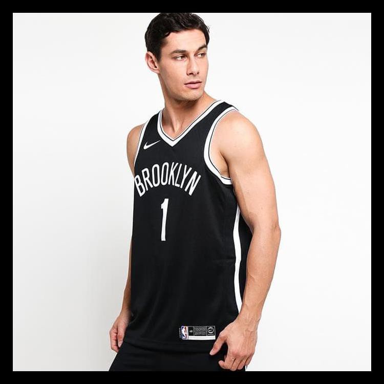 Produk Pilihan Jersey Brooklyn Nets D'Angelo Rusell Swingman Original - Hitam, S Dijamin Murah 100%