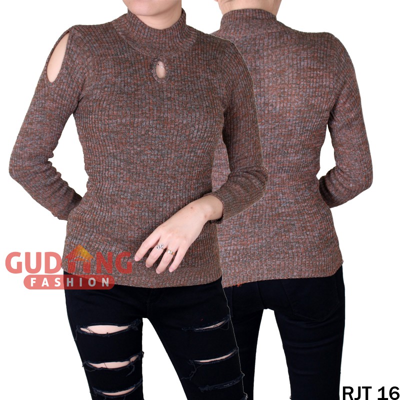 Sweater Smart Casul Wanita Rajut RJT 16