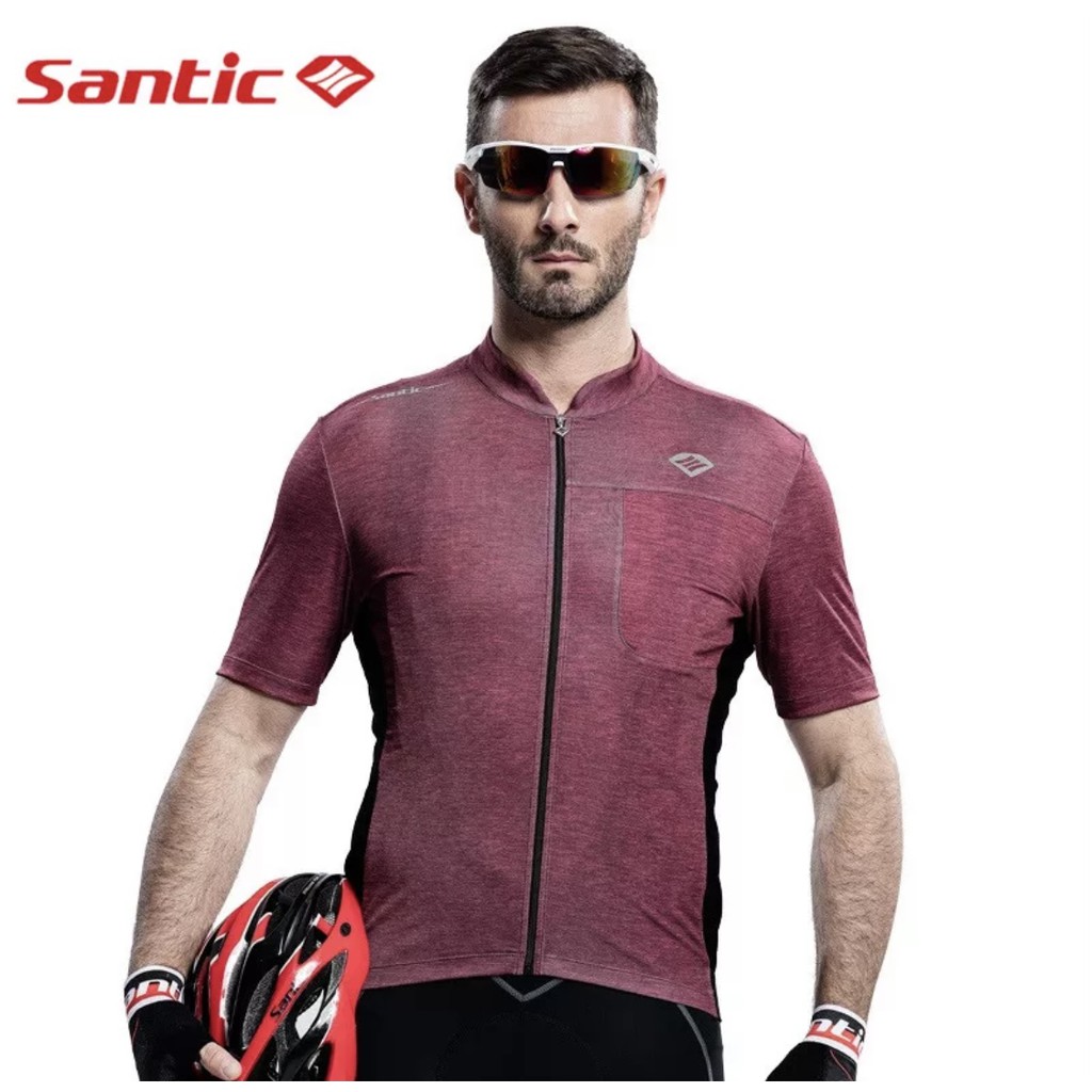 Jersey Santic Men Short Sleeve Didun M6C02091R