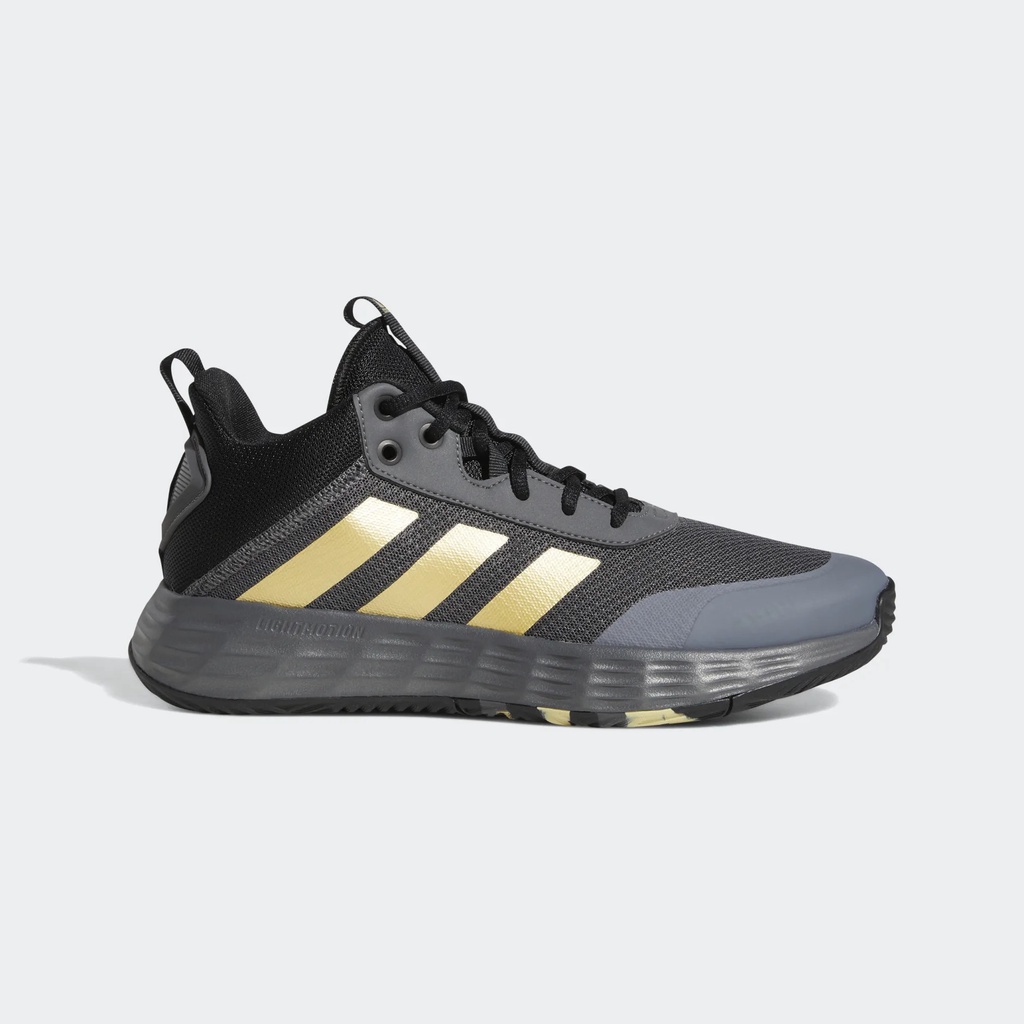 Sepatu Basket Pria Adidas Ownthegame 2.0 Abu Abu Emas