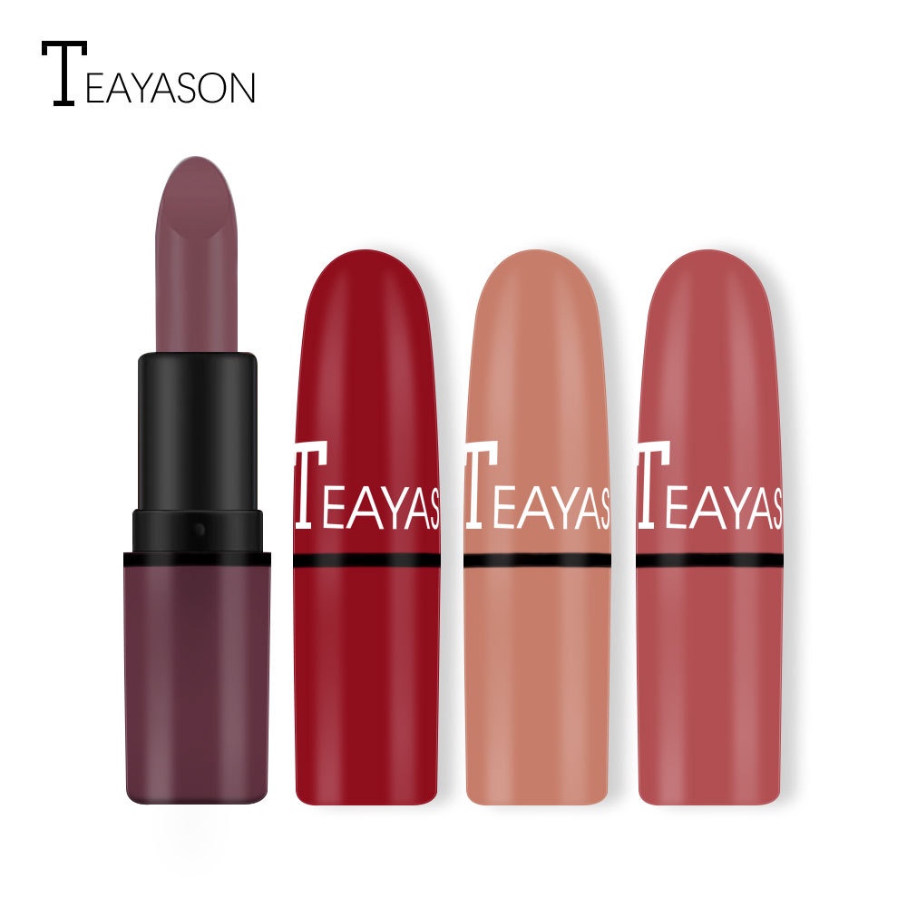 TEAYASON LIPSTICK MATTE LIPSTIK KEMASAN KAPSUL ORIGINAL