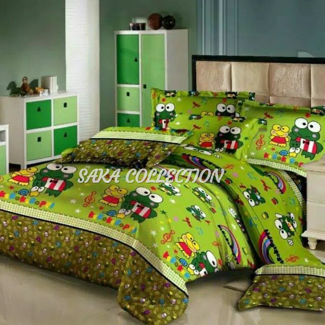 SEPREI KEROPPY KARAKTER TERLARIS / TERMURAH /  UK 160X200