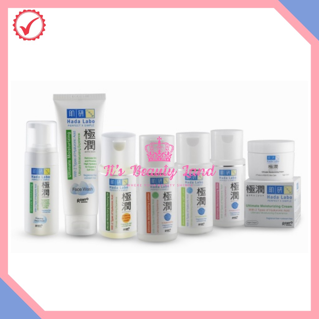 BPOM Hada Labo Gokujyun Ultimate Moisturizing Series Lotion Light