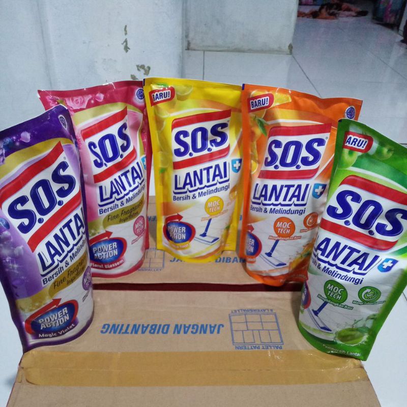 SOS pembersih lantai 750ml