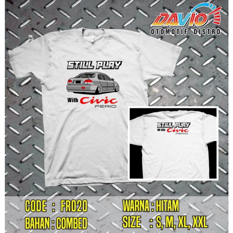 Kaos Ferio| Ferio t-shirt| kaos civic ferio | kaos mobil