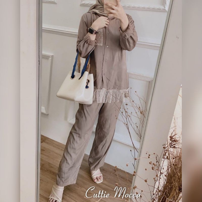 Orimoza Crevo one set polos tile-CUTTIE CHOCO LD100