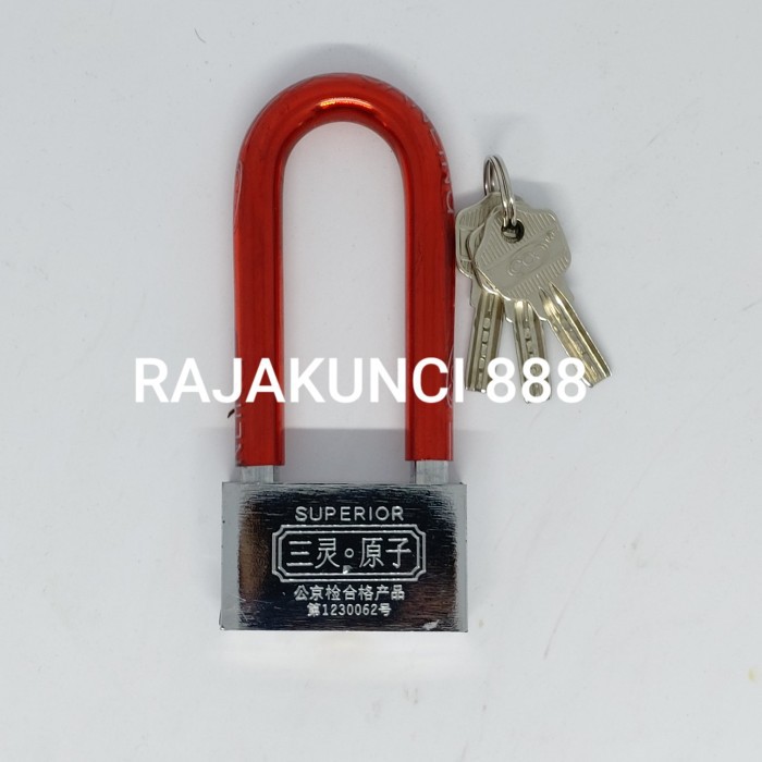 Gembok 60mm leher panjang L  Gembok 60mm extraplus  Gembok 60mm