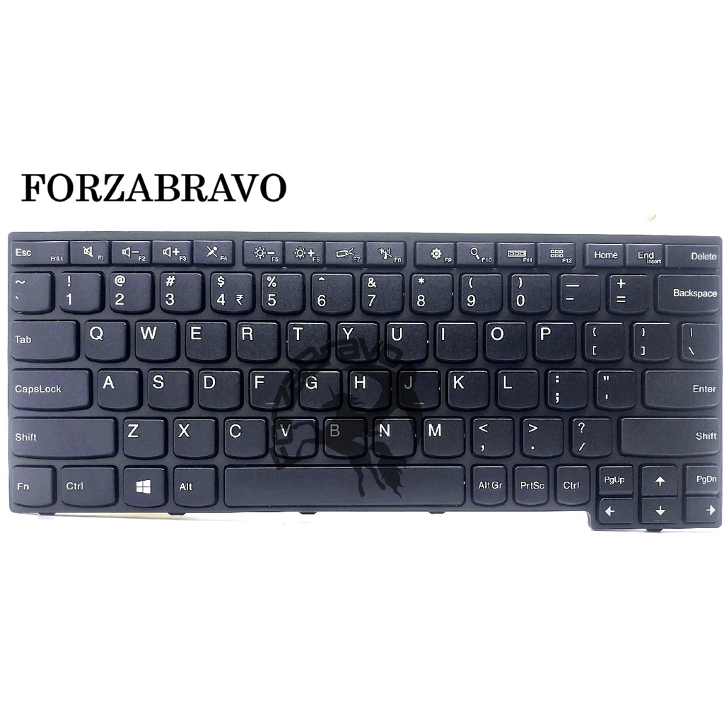Keyboard Laptop LENOVO ThinkPad Yoga 11 Yoga 11E 3rd Gen 20GB 20GA 04X6221 - DELETE HITAM