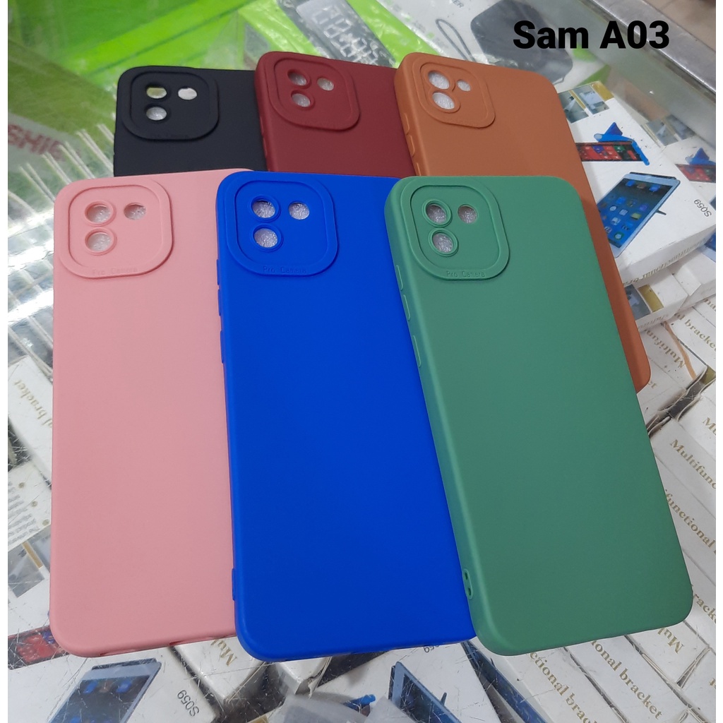 CASE PRO CAMERA SAMSUNG A23 4G SILIKON SOFTCASE MACARON  SAMSUNG A03 A13 4G A33 MURAH MERIAH