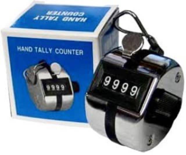 Tally Counter Clicker tasbih stainless praktis