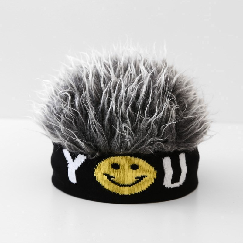 Topi Musim Dingin Bahan Kulit Melon Gaya Retro Hip-Hop Untuk Pria Dan Wanita