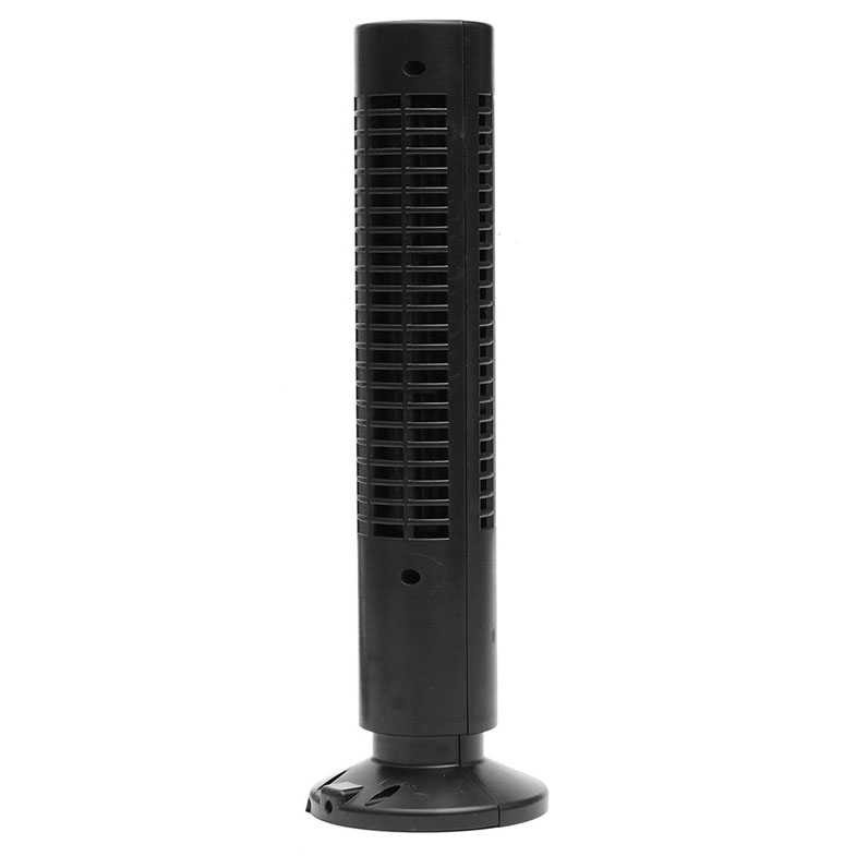 Kipas Angin USB Tower Leafless Ultra Quite - YK-1208 Hitam