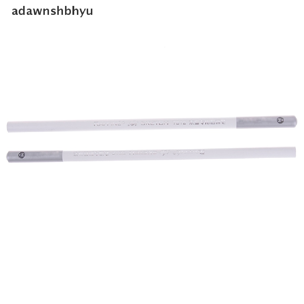 [adawnshbhyu] 2pcs Sketsa Gambar Arang pastel Putih Pensil art Artis craft