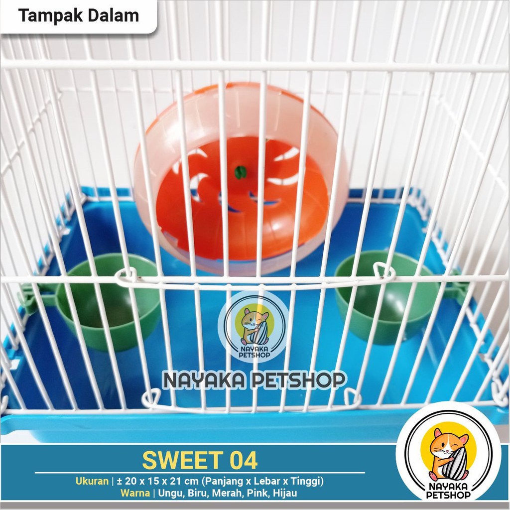 Sweet 04 Kandang Hamster Murah